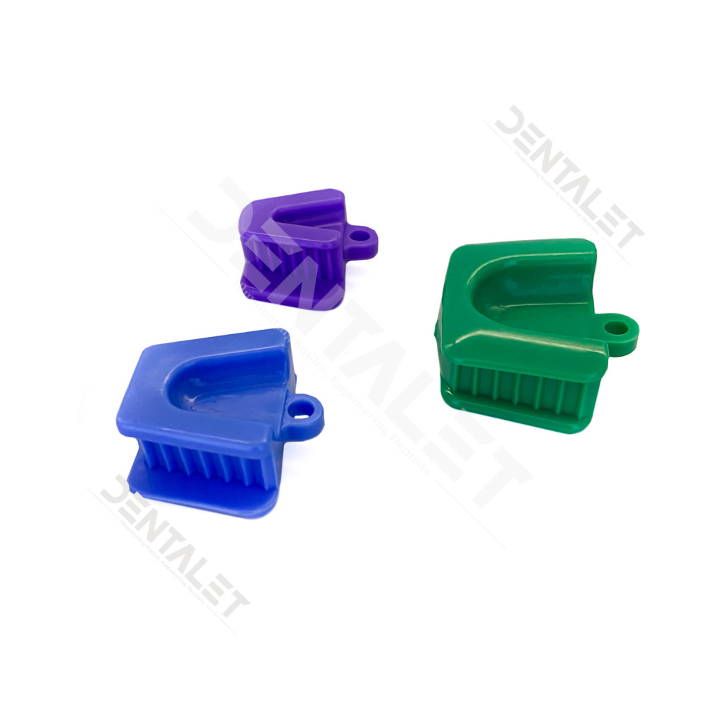 Ouvre-bouche Dentaire En Acier Inoxydable Bleu - Petit Modèle 4,5 Pouces Pour Examen Ou Moulage